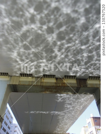 View from under the elevated railway View from under the elevated railway 138767520