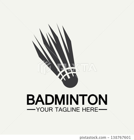 Badminton Logo vector icon illustration design template.Badminton Shuttlecock icon logo.Badminton sport logo template vector. Sport club logo concept Badminton Logo vector icon illustration design template.Badminton Shuttlecock icon logo.Badminton sport logo template vector. Sport club logo concept 138767601
