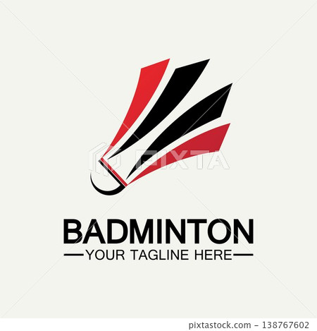 Badminton Logo vector icon illustration design template.Badminton Shuttlecock icon logo.Badminton sport logo template vector. Sport club logo concept Badminton Logo vector icon illustration design template.Badminton Shuttlecock icon logo.Badminton sport logo template vector. Sport club logo concept 138767602