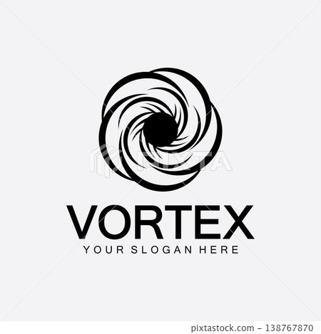Vortex logo symbol icon illustration design vector.Tornado, vortex, hurricane logo design elements Vortex logo symbol icon illustration design vector.Tornado, vortex, hurricane logo design elements 138767870