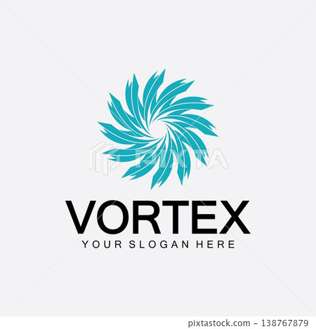 Vortex logo symbol icon illustration design vector.Tornado, vortex, hurricane logo design elements Vortex logo symbol icon illustration design vector.Tornado, vortex, hurricane logo design elements 138767879