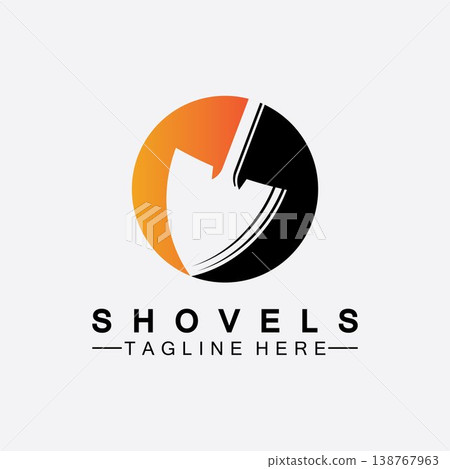 Shovel logo vector icon symbol illustration design.Shovel icon isolated on white background. Gardening tool. Tool for horticulture ,agriculture ,farming. Vector Illustration Shovel logo vector icon symbol illustration design.Shovel icon isolated on white background. Gardening tool. Tool for horticulture ,agriculture ,farming. Vector Illustration 138767963