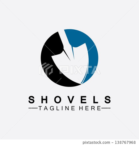 Shovel logo vector icon symbol illustration design.Shovel icon isolated on white background. Gardening tool. Tool for horticulture ,agriculture ,farming. Vector Illustration Shovel logo vector icon symbol illustration design.Shovel icon isolated on white background. Gardening tool. Tool for horticulture ,agriculture ,farming. Vector Illustration 138767968