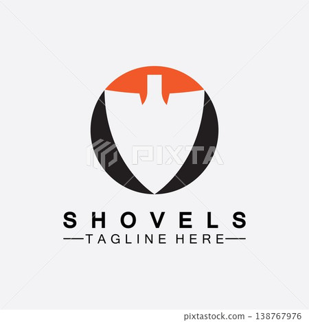 Shovel logo vector icon symbol illustration design.Shovel icon isolated on white background. Gardening tool. Tool for horticulture ,agriculture ,farming. Vector Illustration Shovel logo vector icon symbol illustration design.Shovel icon isolated on white background. Gardening tool. Tool for horticulture ,agriculture ,farming. Vector Illustration 138767976