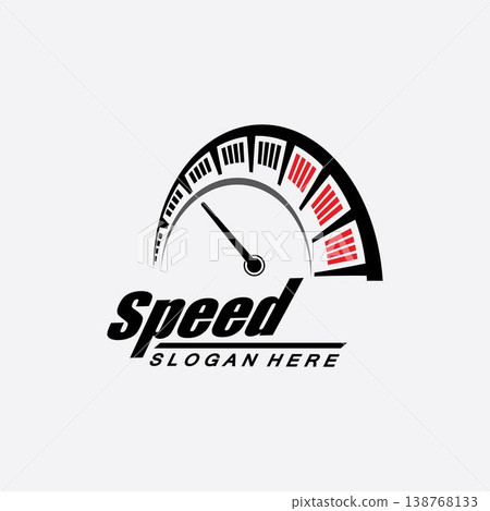 Speed logo design, silhouette speedometer symbol icon vector,speed Auto car Logo Template vector illustration icon design Speed logo design, silhouette speedometer symbol icon vector,speed Auto car Logo Template vector illustration icon design 138768133