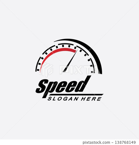 Speed logo design, silhouette speedometer symbol icon vector,speed Auto car Logo Template vector illustration icon design Speed logo design, silhouette speedometer symbol icon vector,speed Auto car Logo Template vector illustration icon design 138768149