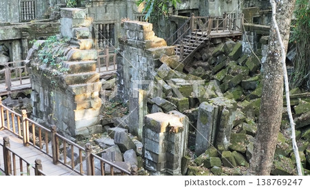 Angkor Wat Beng Mealea ruins Angkor Wat Beng Mealea ruins 138769247