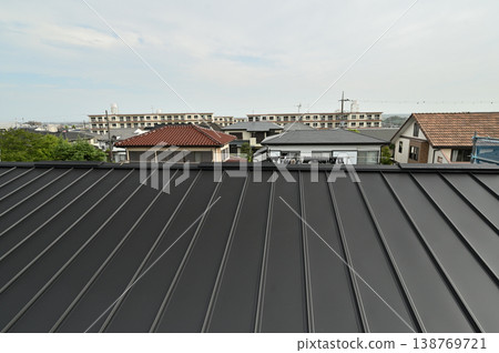 新建鍍鋁鋅鋼屋頂的美麗 新建鍍鋁鋅鋼屋頂的美麗 138769721