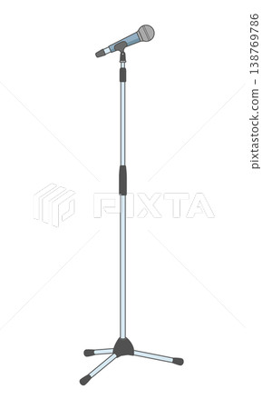 Vocal microphone icon 138769786