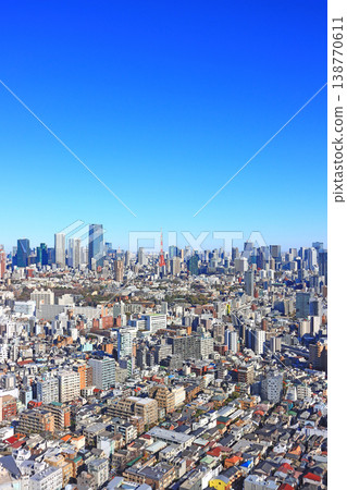東京港區、東京城市景觀與東京鐵塔風景 東京港區、東京城市景觀與東京鐵塔風景 138770611