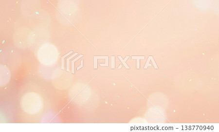 Abstract background with warm, soft bokeh and light particles. Ideal for beauty and spring-themed concept art. Generative AI. Abstract background with warm, soft bokeh and light particles. Ideal for beauty and spring-themed concept art. Generative AI. 138770940