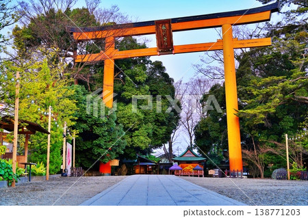 Kawagoe Hikawa Shrine's Otorii Kawagoe Hikawa Shrine's Otorii 138771203
