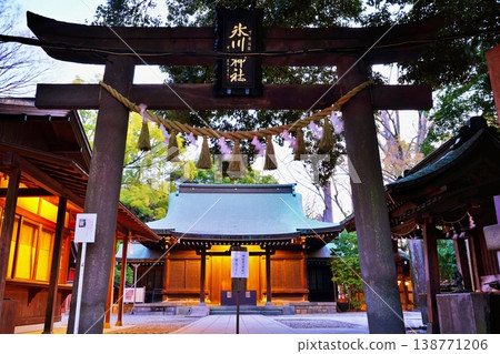 川越冰川神社的景色 川越冰川神社的景色 138771206
