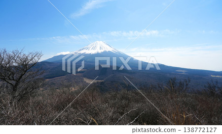 Mount Fuji as seen from the south peak of Mount Omuro Mount Fuji as seen from the south peak of Mount Omuro 138772127