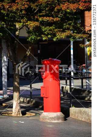 Red mailbox Red mailbox 138772371