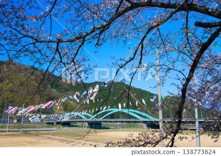 Katsuyama Benten Cherry Blossoms and the Kuzuryu Riverside in Spring Katsuyama Benten Cherry Blossoms and the Kuzuryu Riverside in Spring 138773624