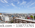 View of the northern Osaka area from Amagasaki City - a suburb of a major city (photographed in April 2026) 138773765
