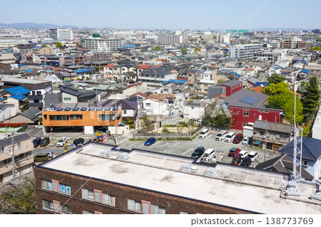 View of the northern Osaka area from Amagasaki City - a suburb of a major city (photographed in April 2026) View of the northern Osaka area from Amagasaki City - a suburb of a major city (photographed in April 2026) 138773769