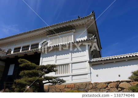 The biggest and best of Japanese Castles, Himeji Castle in Himeji City in Hyogo Japan 138774046