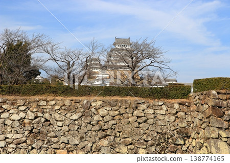 Scene from the grounds of Himeji Castle in Himeji City of Hyogo Prefecture in Japan Scene from the grounds of Himeji Castle in Himeji City of Hyogo Prefecture in Japan 138774165