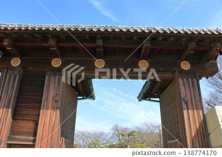 Scene from the grounds of Himeji Castle in Himeji City of Hyogo Prefecture in Japan Scene from the grounds of Himeji Castle in Himeji City of Hyogo Prefecture in Japan 138774170