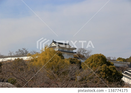 Scene from the grounds of Himeji Castle in Himeji City of Hyogo Prefecture in Japan Scene from the grounds of Himeji Castle in Himeji City of Hyogo Prefecture in Japan 138774175