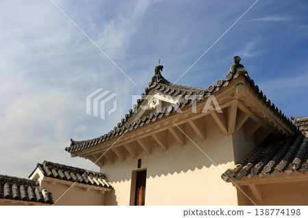 Scene from the grounds of Himeji Castle in Himeji City of Hyogo Prefecture in Japan 138774198