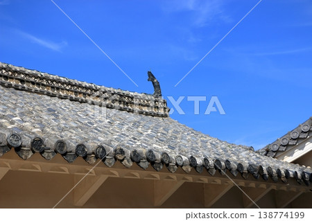 Scene from the grounds of Himeji Castle in Himeji City of Hyogo Prefecture in Japan 138774199