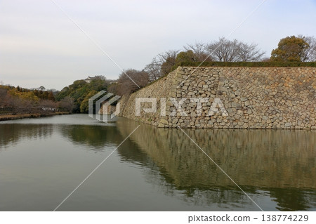 Scene from the grounds of Himeji Castle in Himeji City of Hyogo Prefecture in Japan 138774229