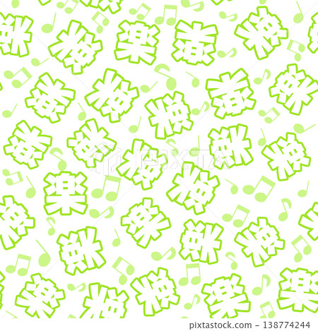 淺綠色無縫圖案 138774244