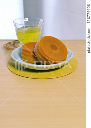 Delicious-looking imagawayaki (Japanese sweet pancake) Delicious-looking imagawayaki (Japanese sweet pancake) 138774608