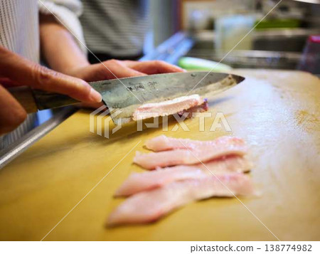 切下黃尾魚柳 切下黃尾魚柳 138774982