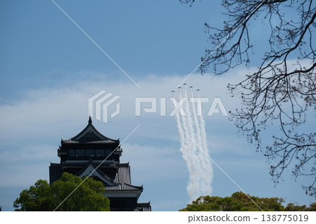 藍色脈衝和熊本城 138775019