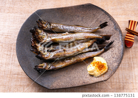 鹽烤shishamono 138775131