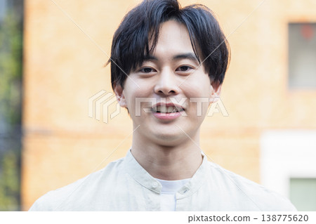 A smiling male 138775620