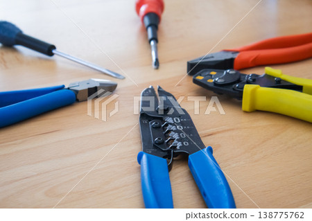 Second-Class Electrician Skills Test Tool Set Second-Class Electrician Skills Test Tool Set 138775762