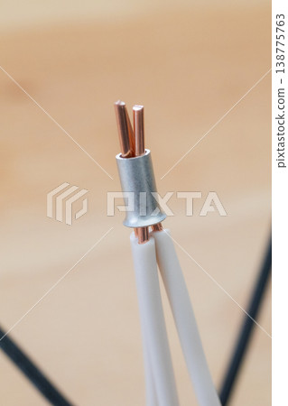 二等電工技能測試:環形套管壓接和連接。 二等電工技能測試:環形套管壓接和連接。 138775763
