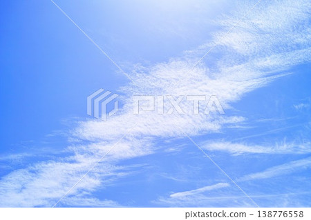 Blue sky and cloud image 138776558