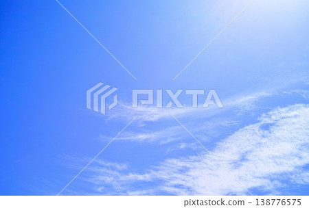 Blue sky and cloud image Blue sky and cloud image 138776575