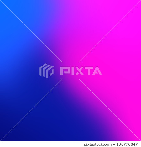 Vibrant blue and pink gradient abstract background with smooth neon color blends for digital design 138776847