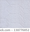 【超高解析度掃描】白色廚房紙壓花的紋理和點狀圖案（1200dpi） 138776852