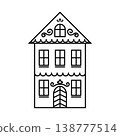 Sketch of a house 138777514