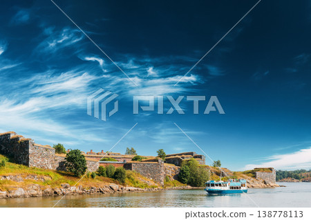 Suomenlinna Sea Fortress Coastline from the Watere Suomenlinna Sea Fortress Coastline from the Watere 138778113