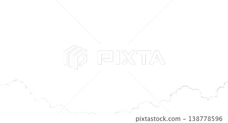 簡單的雲端背景 138778596