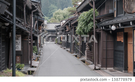 Old townscape of Hida Takayama Old townscape of Hida Takayama 138778979