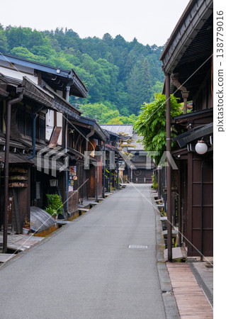 飛Tak高山的老城鎮景觀 飛Tak高山的老城鎮景觀 138779016