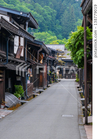 飛Tak高山的老城鎮景觀 飛Tak高山的老城鎮景觀 138779019