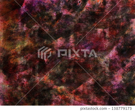 粗糙的筆觸背景素材(紅色) 粗糙的筆觸背景素材(紅色) 138779173