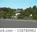 In front of the Imperial Palace. 138780962