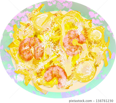 蝦子和扇貝天婦羅 蝦子和扇貝天婦羅 138781230